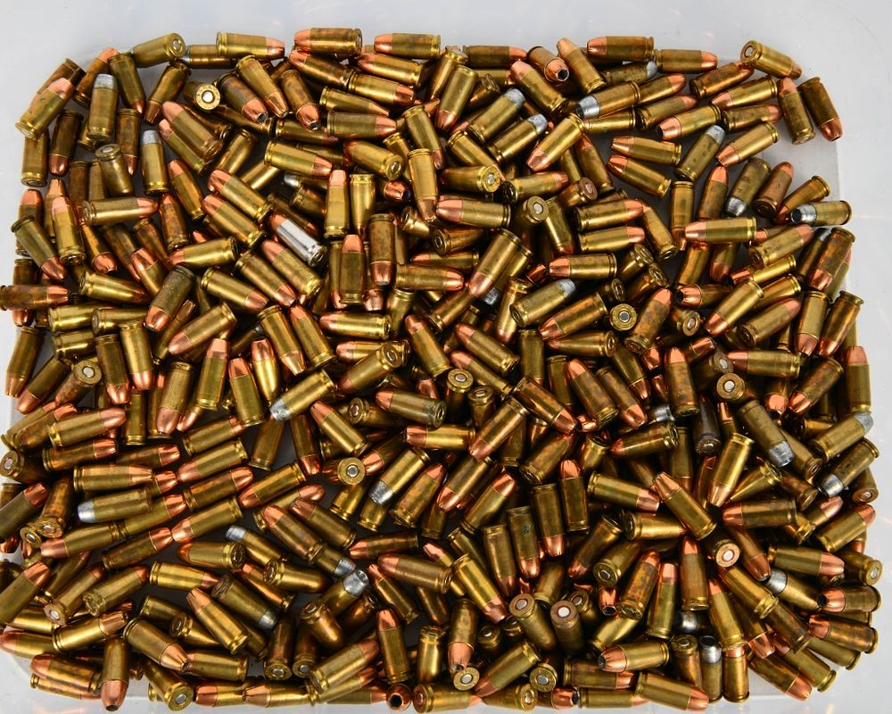 Lot 1120: 500 Rounds Of Mixed 9mm Luger HP Ammo