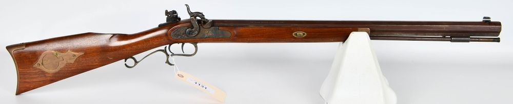 Lot 1131: Thompson Style Percussion Rifle .54 Caliber
