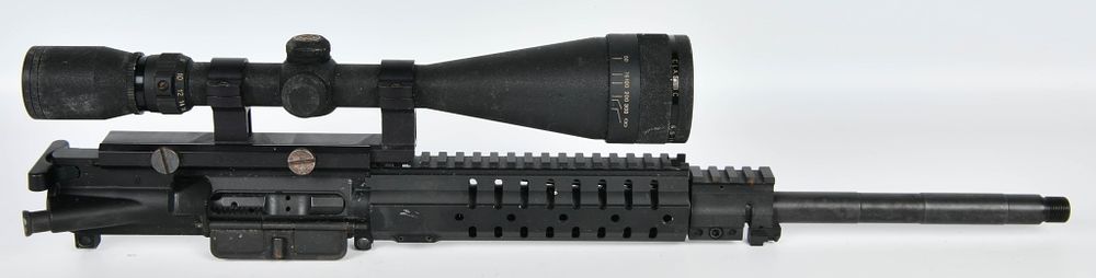 Lot 1148: Black Tactical Quad Upper barreled Receiver