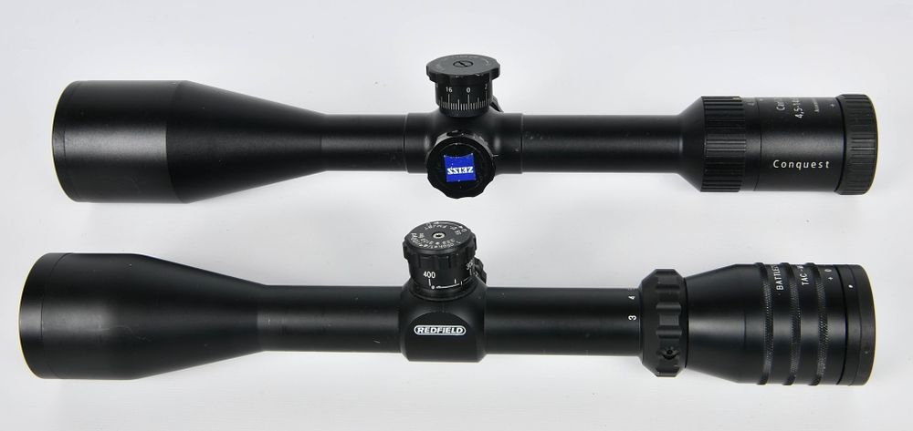 Lot 1154: 2 Long Range Matte Black Riflescopes