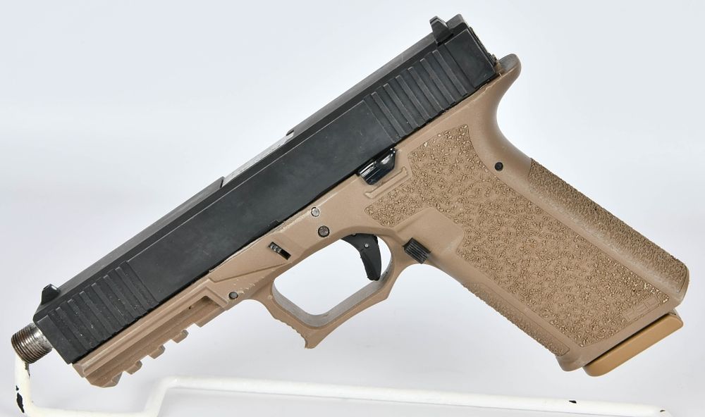 Lot 1158: Polymer 80 Glock Semi Auto Pistol 9MM