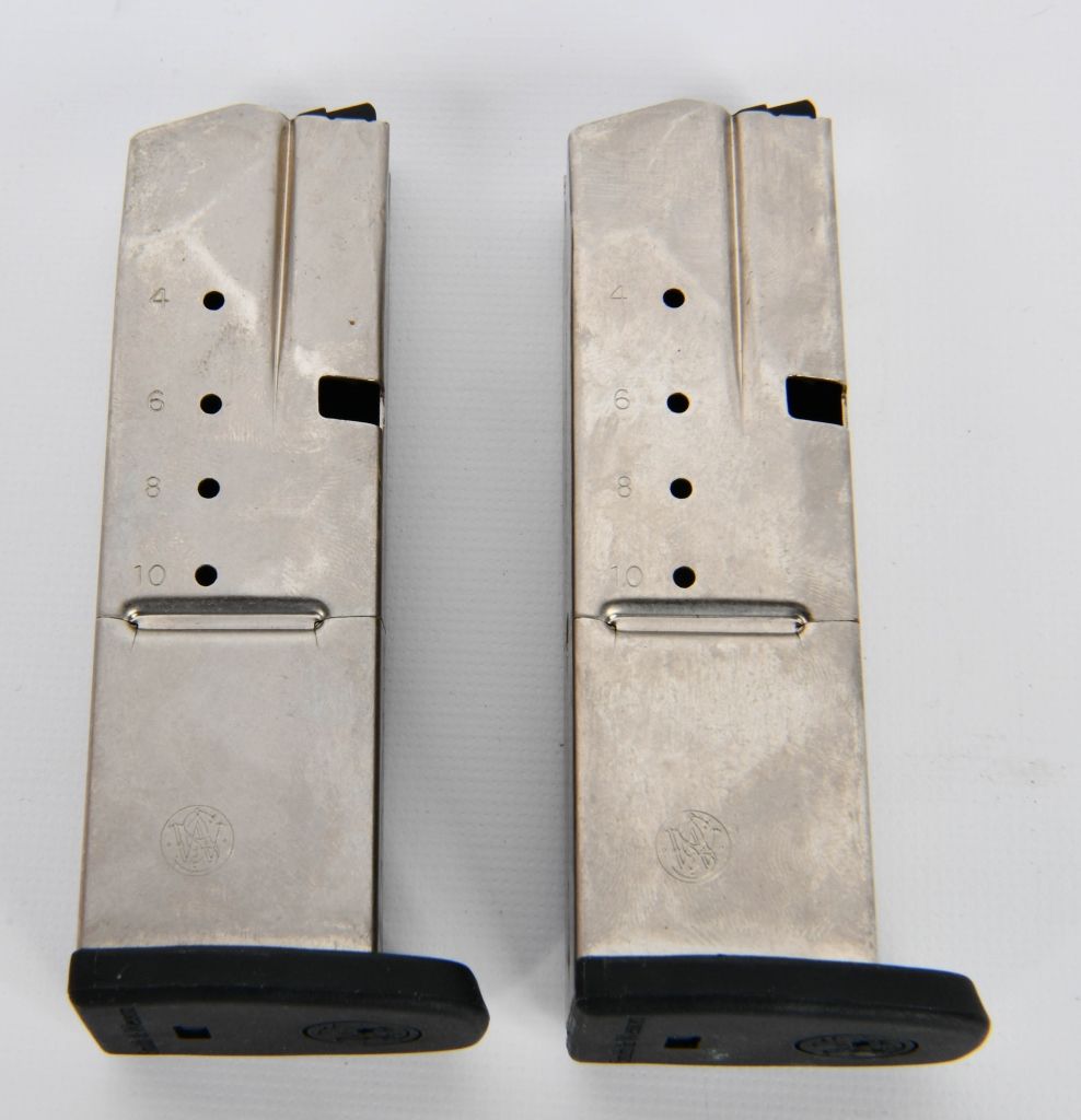 Lot 1169: 2 Smith & Wesson SD .40 Caliber Magazines