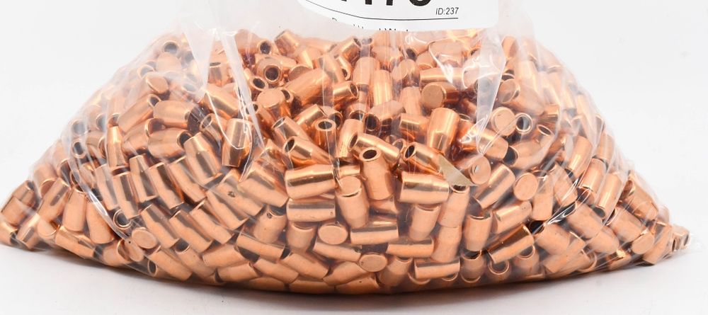 Lot 1173: 1000 Count Of Berry's 9mm 124 Grain Bullet Tips