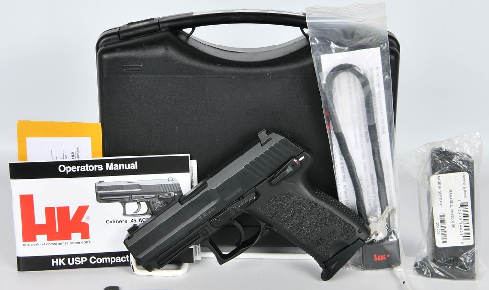 Lot 1182: Heckler & Koch HK USP 45 Compact .45 ACP
