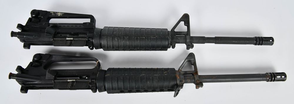 Lot 1208: (2) 5.56 NATO Complete Upper