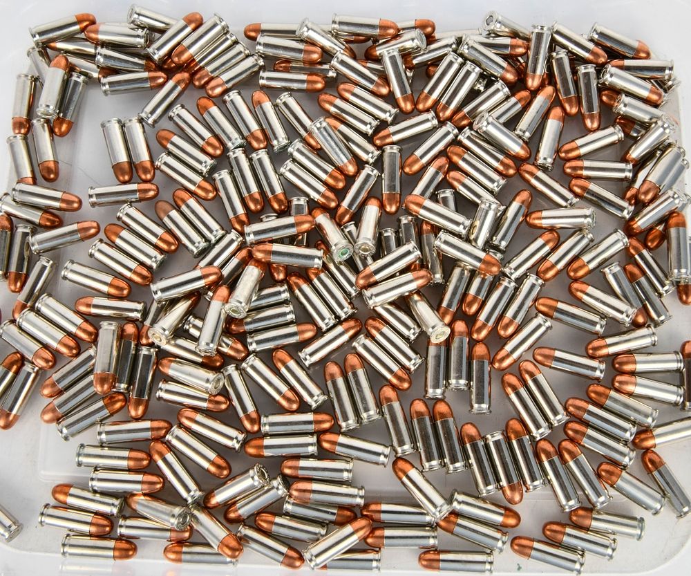 Lot 1216: 250 Rounds Of Remington .38 Super +P Ammo