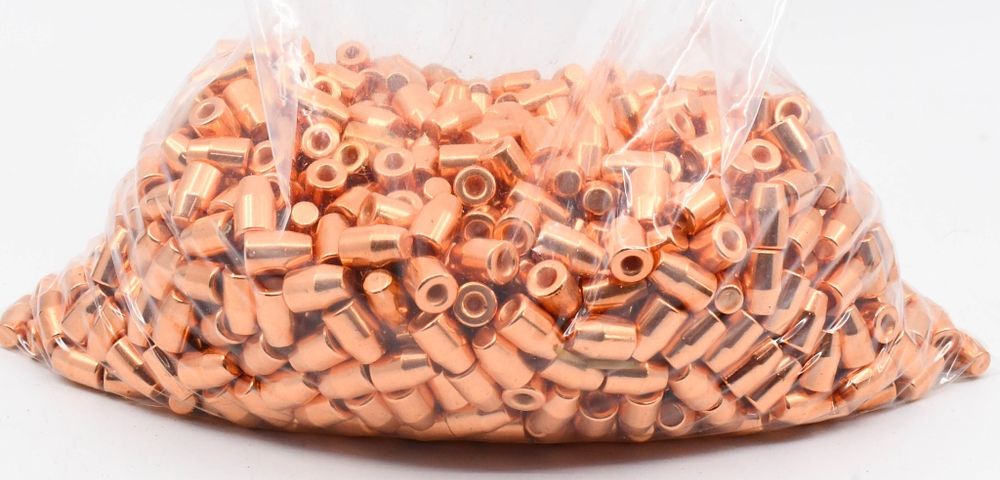 Lot 1256: 1000 Count Of Berry's 9mm 124 Grain Bullet Tips