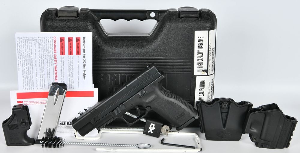 Lot 1260: Springfield Armory XD-40 Tactical Pistol .40 S&W