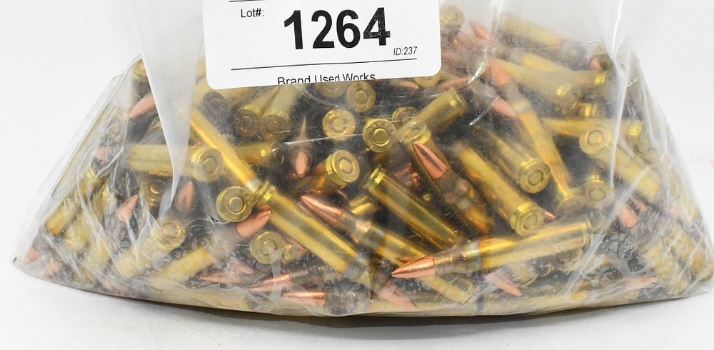 Lot 1264: 200 Rounds Of Remington .223 Rem Ammunition