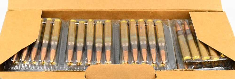 Lot 1273: 160 Rounds Of ADI .308 Win F4 Ball Ammunition