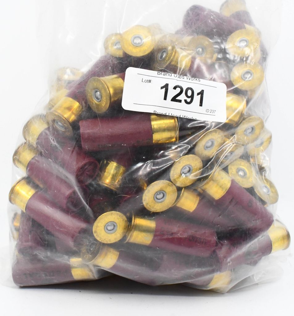 Lot 1291: 100 Rounds Of Federal 12 Ga Shotshells