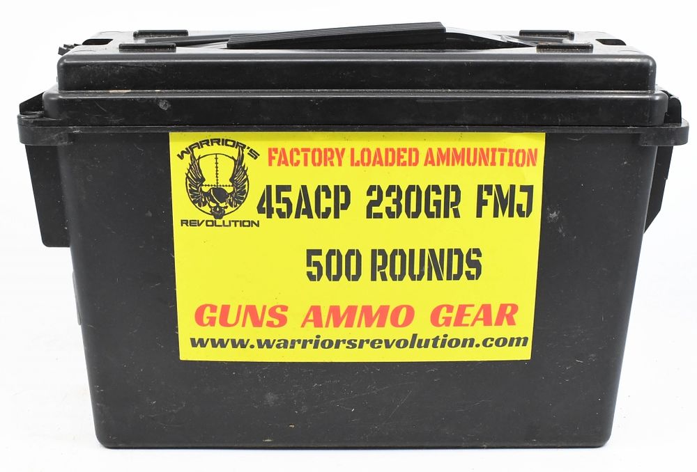 Lot 1306: 500 Rounds Of Mixed .45 ACP Ammunition