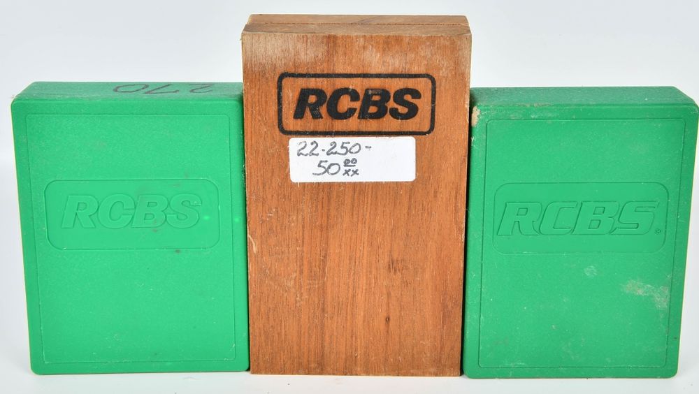 Lot 1331: RCBS Reloading Dies For .22-250 & .270 Win