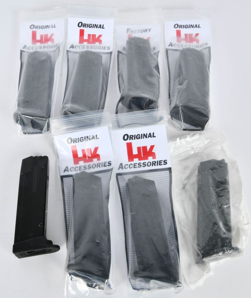 Lot 1379: (8) various HK USP40 full size 40 Factory 13