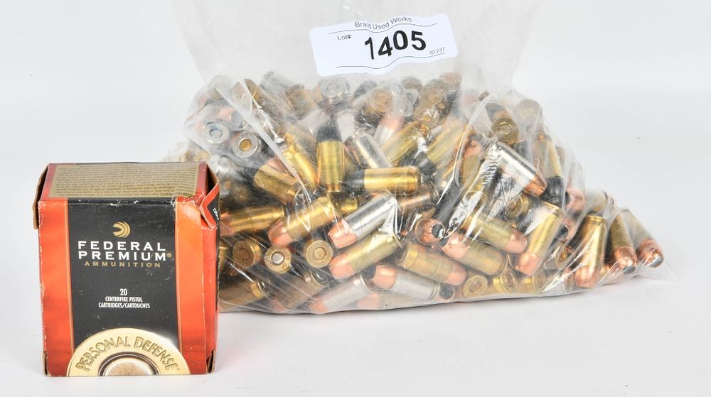Lot 1405: 450 Rounds of Mixed .45 ACP HP Ammunition