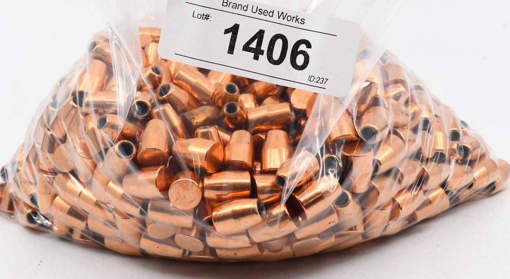 Lot 1406: 500 Count Of Hornady .45 ACP Reloading Bullet Tips