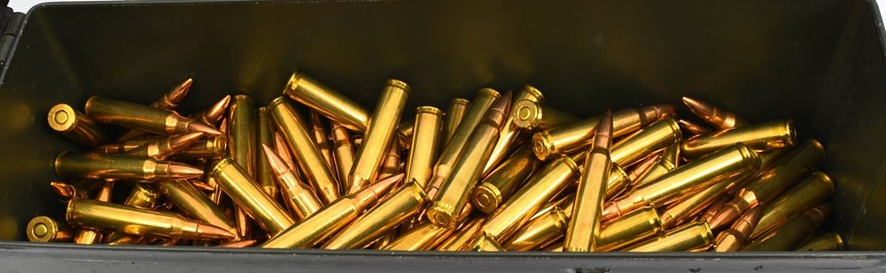 Lot 1408: 500 Rounds Of PMC Bronze .223 Rem Ammo