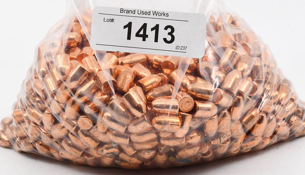 Lot 1413: 1000 Count Of 10/40 Caliber Reloading Bullet Tips