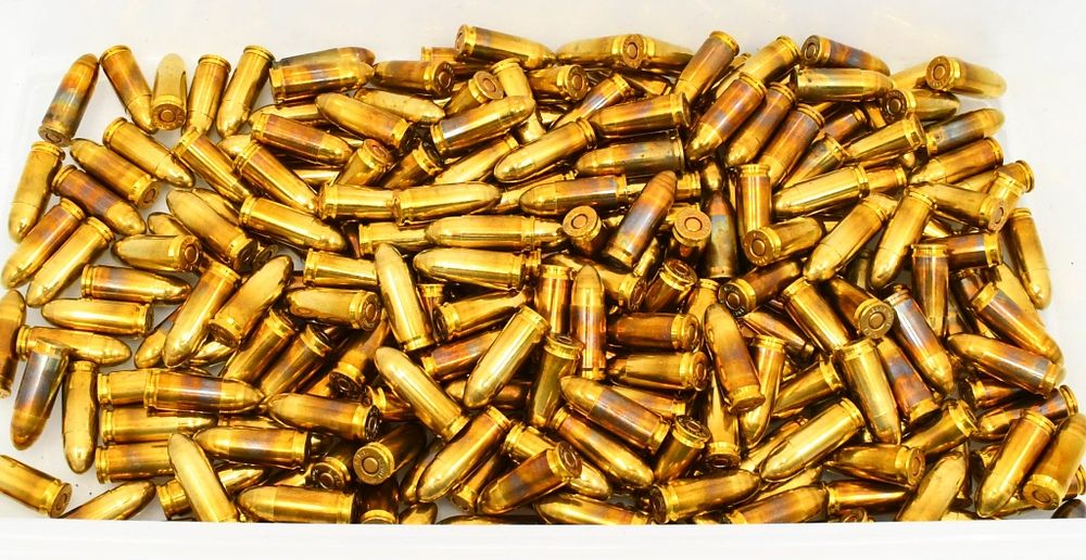 Lot 1438: 250 Rounds Of Fiocchi 9mm Luger Ammunition