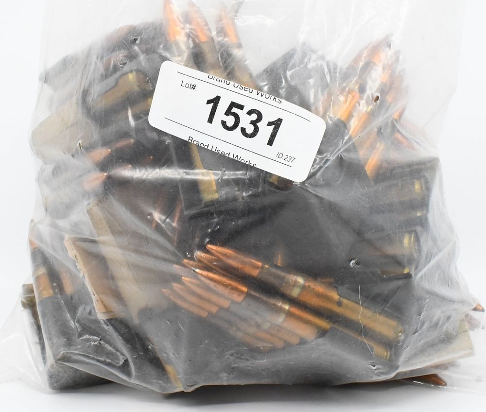 Lot 1531: 144 Rds Of .30-06 SPRG Ammo On Enbloc Clips