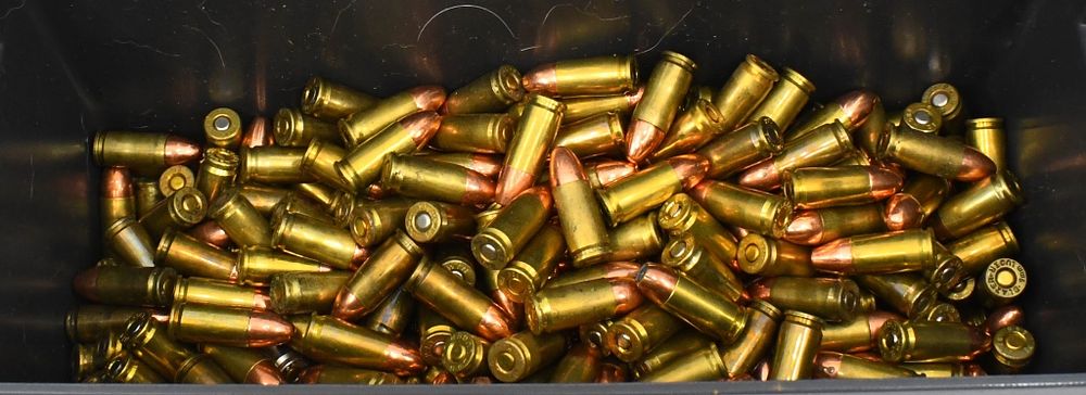 Lot 1570: 500 Rounds Of Mixed 9mm Luger Ammunition