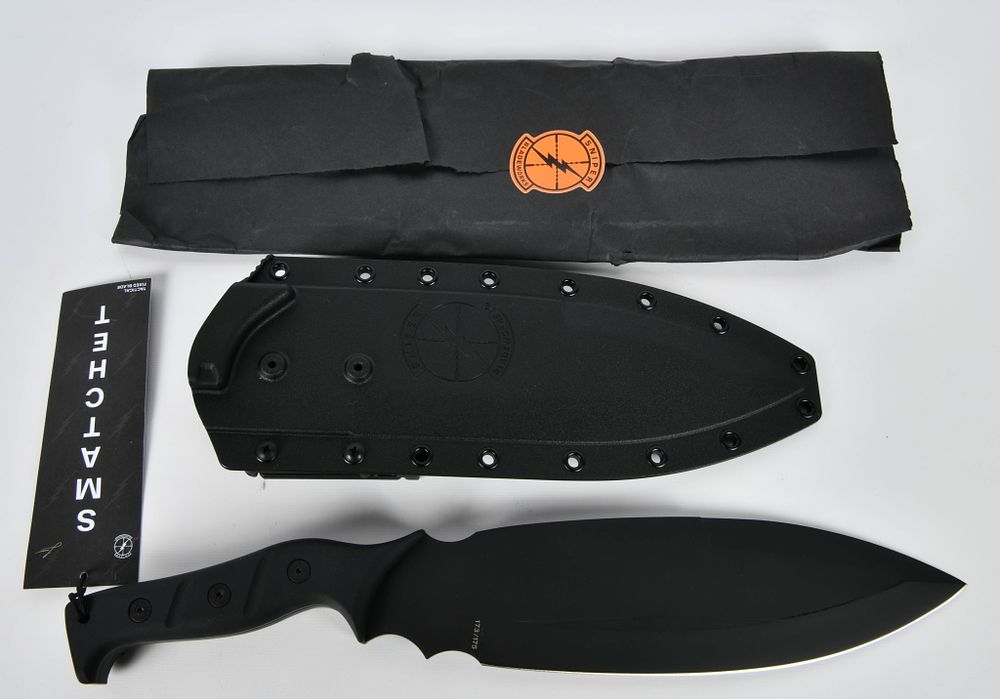 Lot 14: New Sniper Bladeworks X-Large Fixed Blade Knife