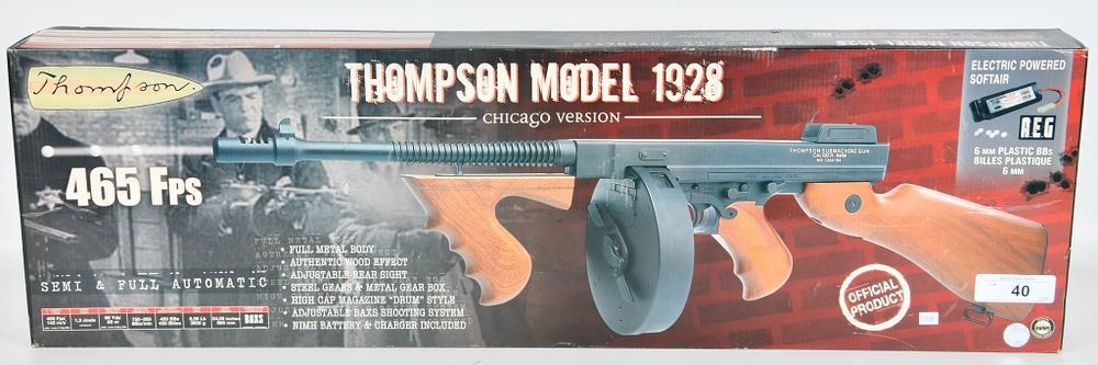 Lot 40: Thompson M1928 Full-Metal Body AEG