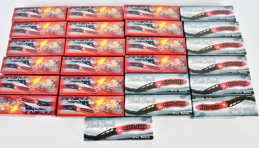 Lot 47: Lot of 25 New Folding Pocket Knives