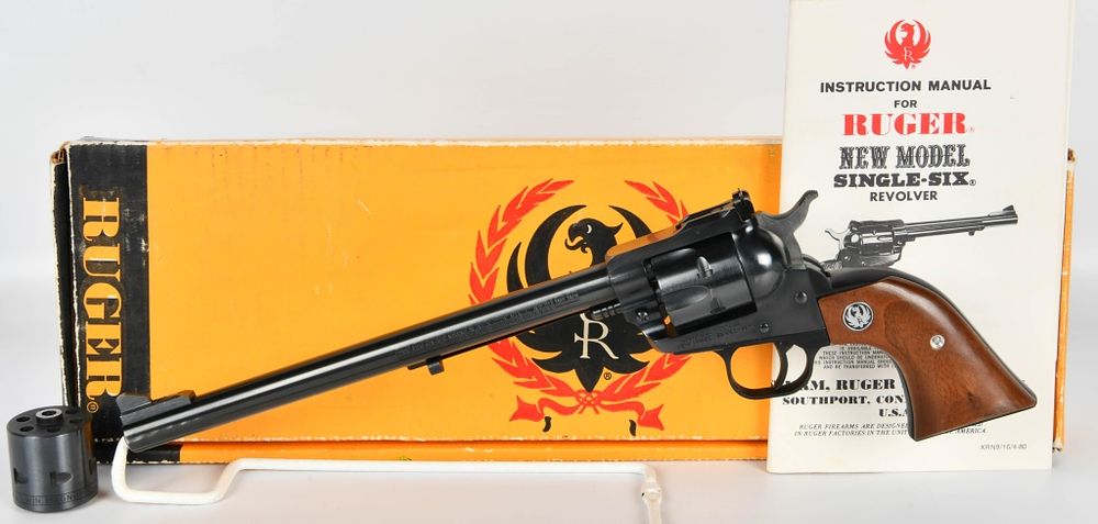 Lot 90: Ruger New Model Single Six Convertible .22 Mag/LR