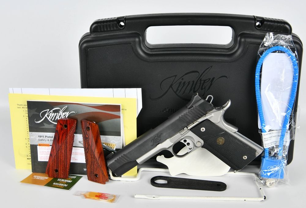 Lot 126: Kimber Custom II Semi Auto Pistol .45 ACP