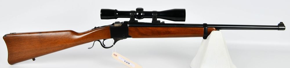Lot 129: Ruger No. 3 Single Shot Heavy Barrel .22 Hornet