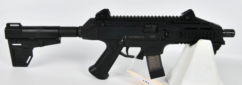 Lot 153: CZ Scorpion Evo 3 S1 Semi Auto Pistol 9mm