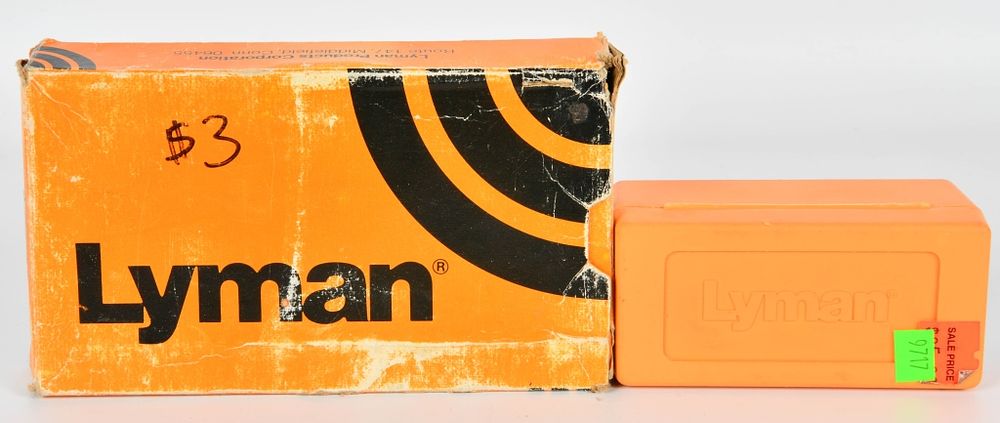 Lot 235: Lyman Ingot Mould & .44 Cal Bullet Mould