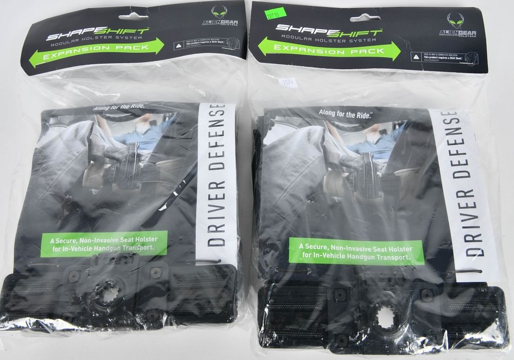 Lot 253: (2) Alien Gear ShapeShift Driver Defense Expansiok