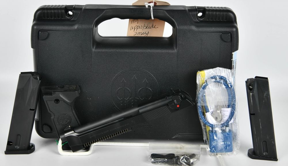 Lot 288: Complete Beretta M9 Upper Slide Assembly 9MM