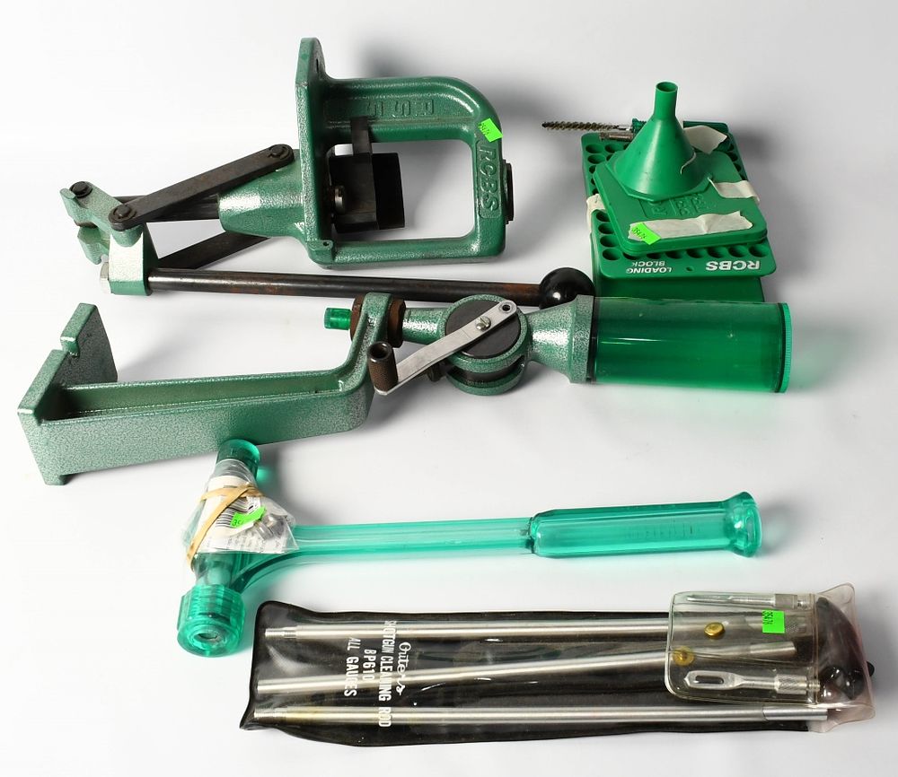 Lot 300: RCBS RSS Reloading Press W/ Accessories