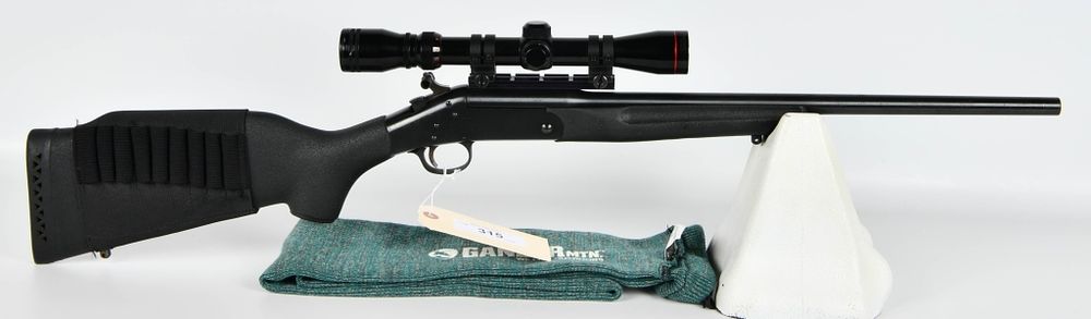 Lot 315: New England SB2 Handi Rifle .243 Win