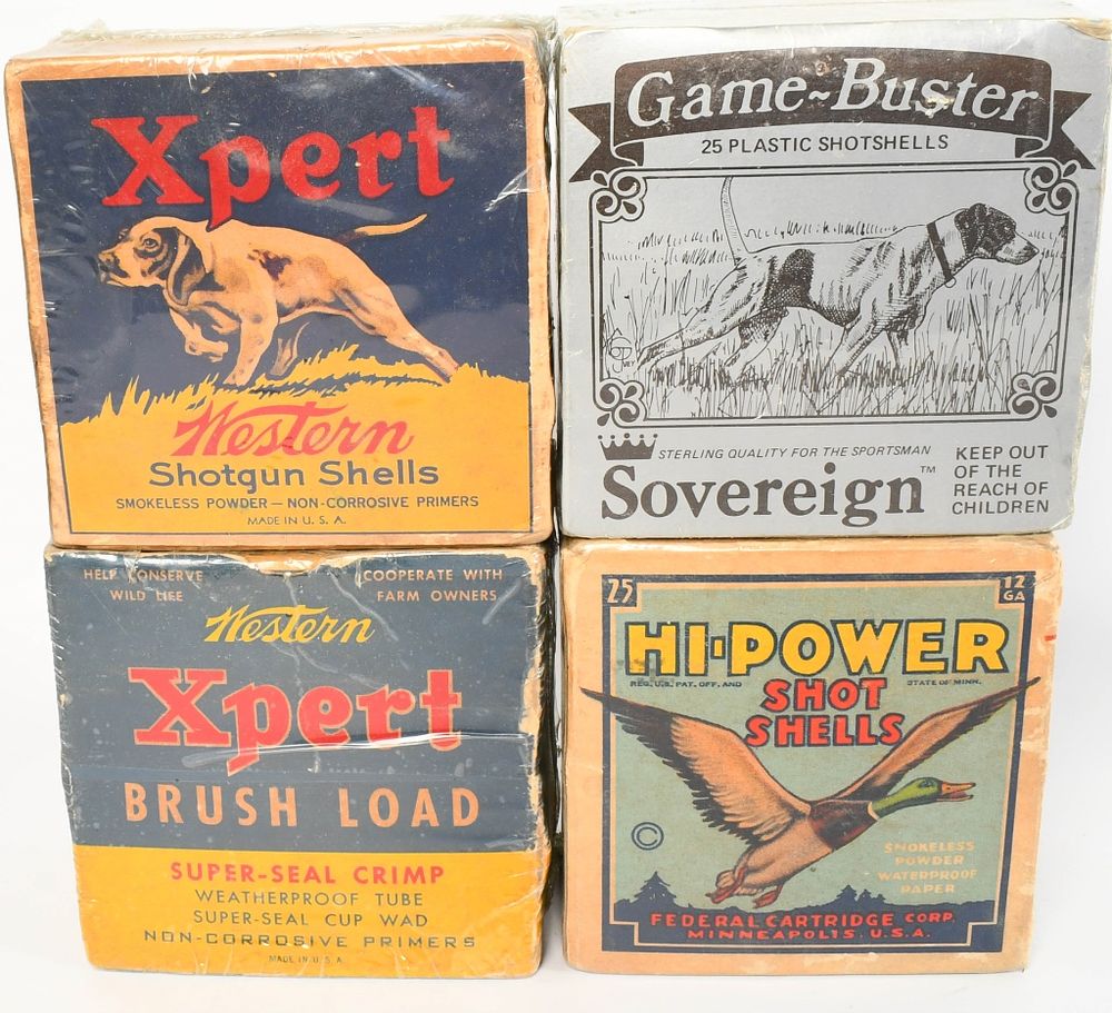 Lot 334: 100 Rounds of Collector 12 Gauge Shotshells