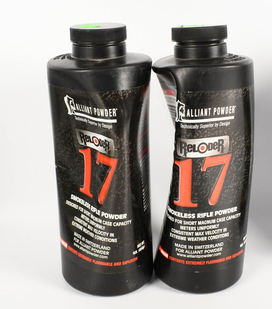 Lot 344: (2) bottlers Alliant Powder Reloader 17