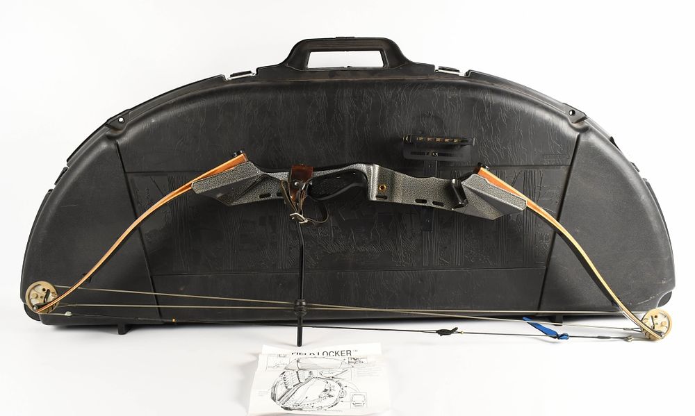 Lot 376: Precision Shooting Elite Series Compound Bow w/cas