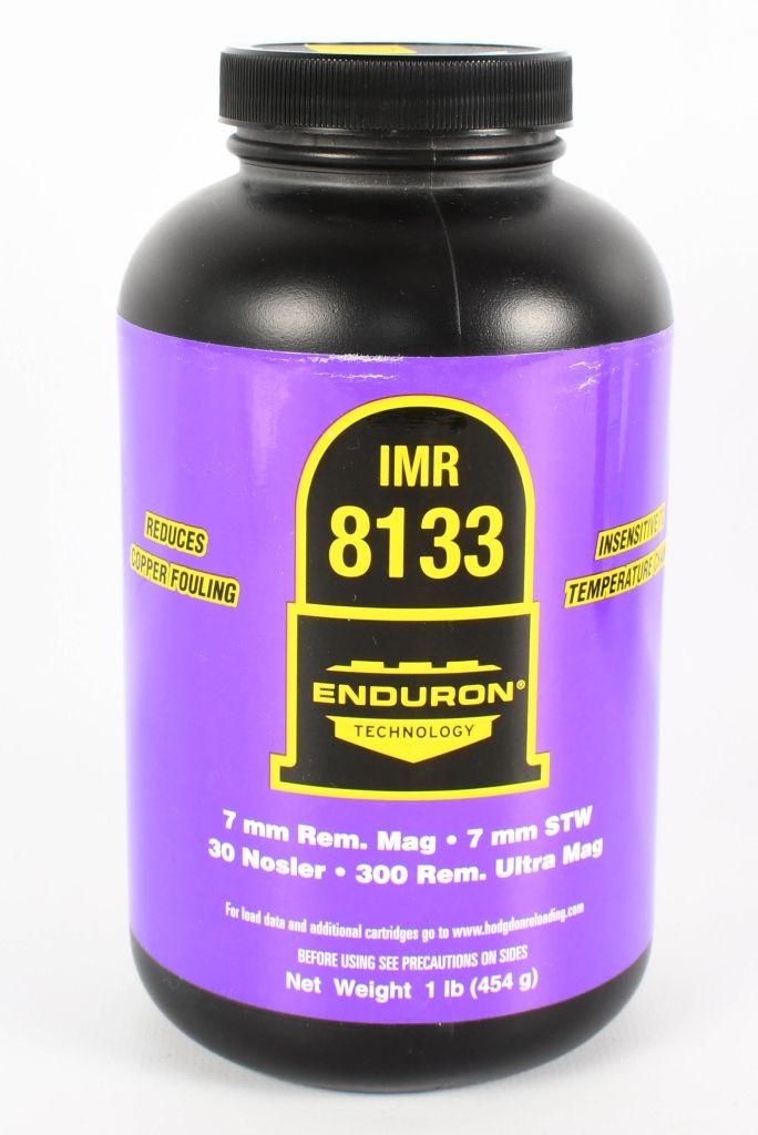 Lot 392: 1lb bottle of the IMR 8133 Enduron Rifle Powder
