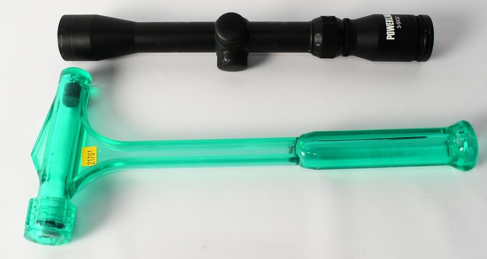Lot 428: Powerline 3-9x32 Scope W/ Bullet Puller