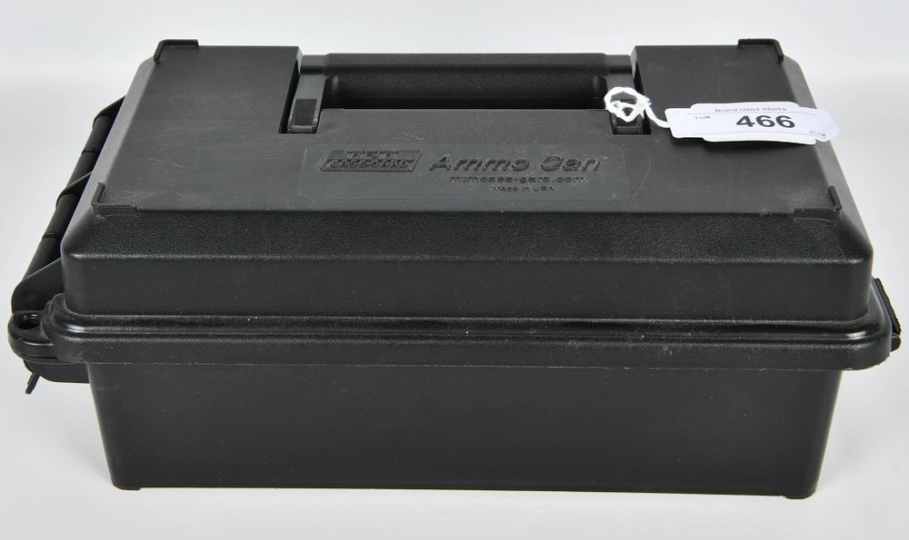 Lot 466: MTM Case Gard Plastic Ammo Container