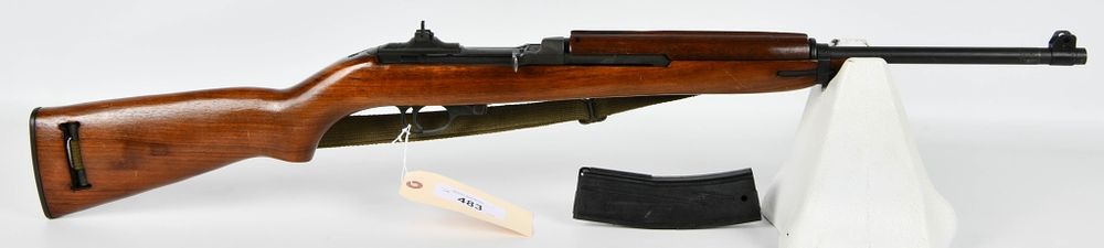 Lot 483: Inland Marked M1 Carbine Semi Auto Rifle .30 Carb