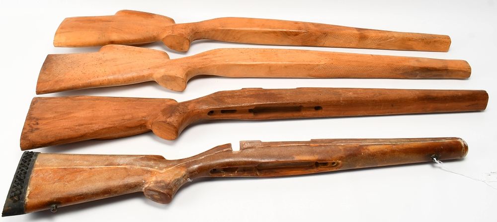 Lot 495: 4 Wood Replacement Stocks