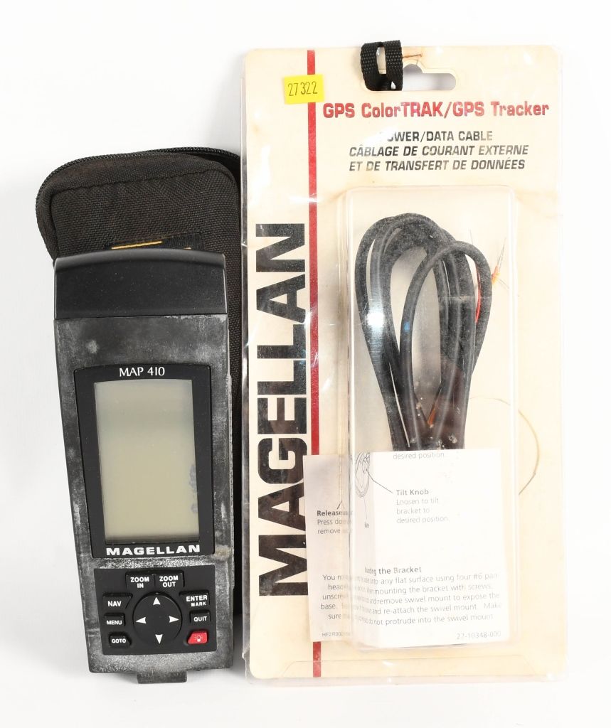 Lot 502: Magellan MAP410 w/New Magellan Power Data cable