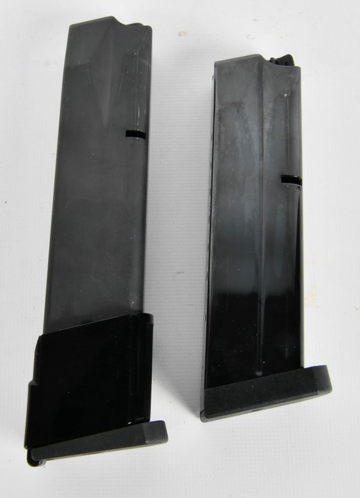 Lot 517: Lot of Two Beretta 92FS Magazines 20 & 17 Rd