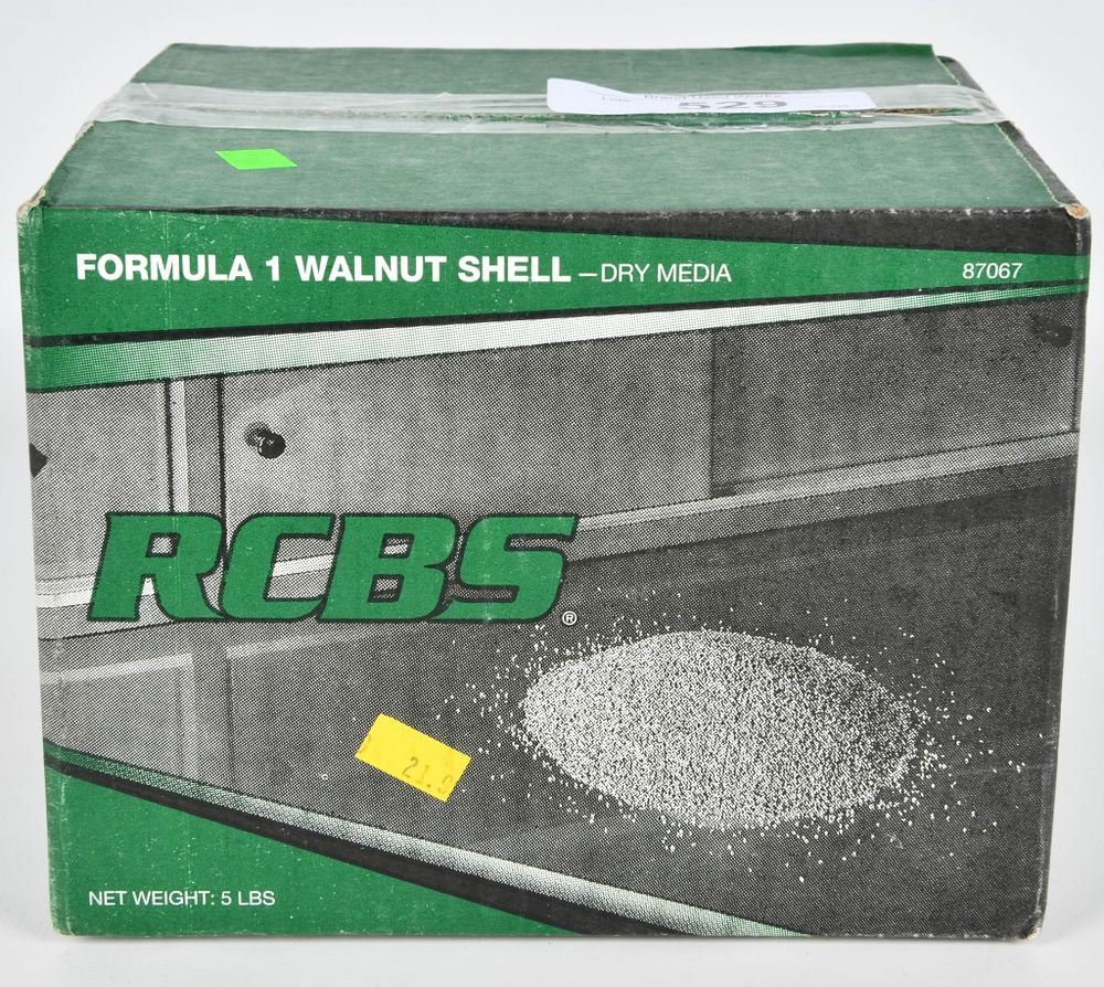 Lot 529: NIB RCBS Formula 1 Walnut Shell Dry Media