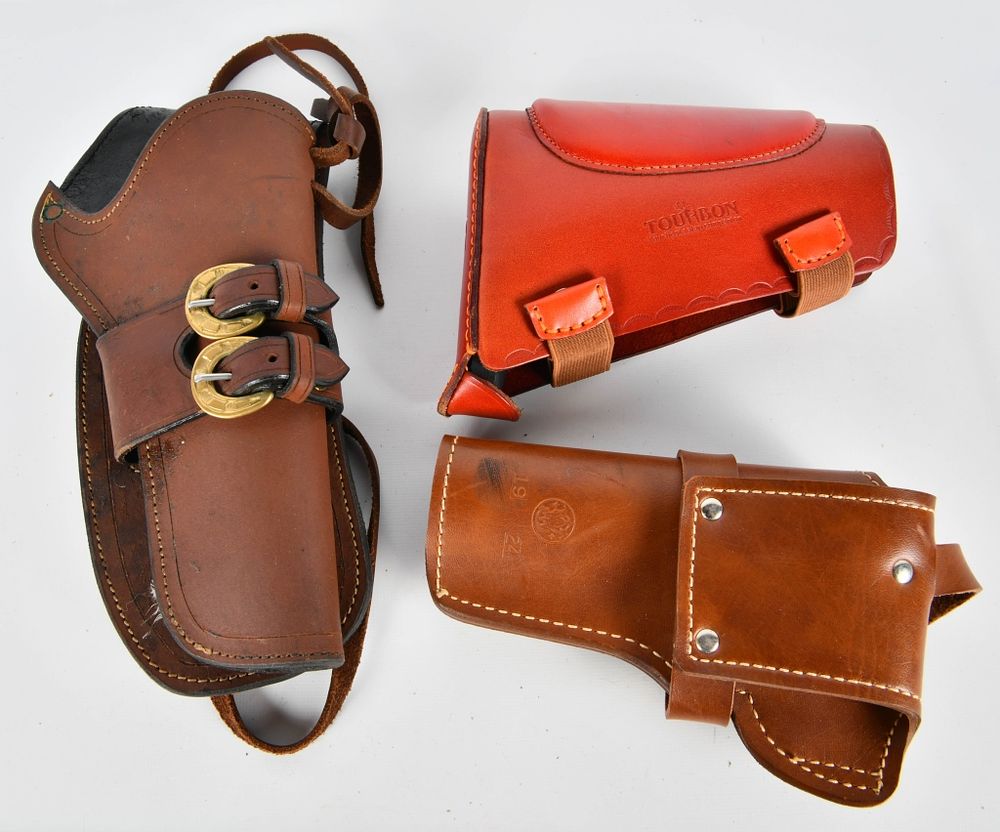 Lot 530: Leather Holsters & Tourbon stock cover