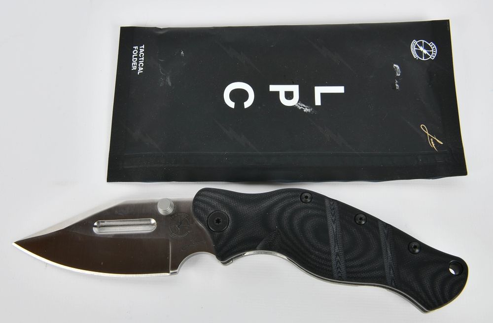 Lot 551: New Sniper Bladeworks LPC Folding Knife